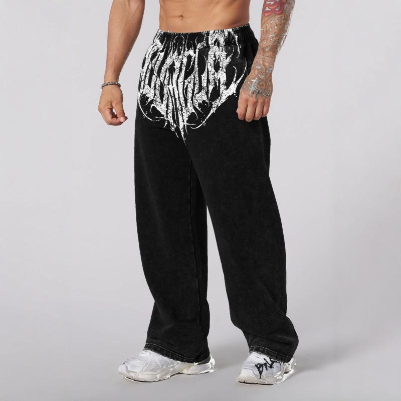 スポーツパンツ メンズ 運動 筋肉 トレーニング ウェア スウェットパンツ ジョガーパンツ リラックス ..