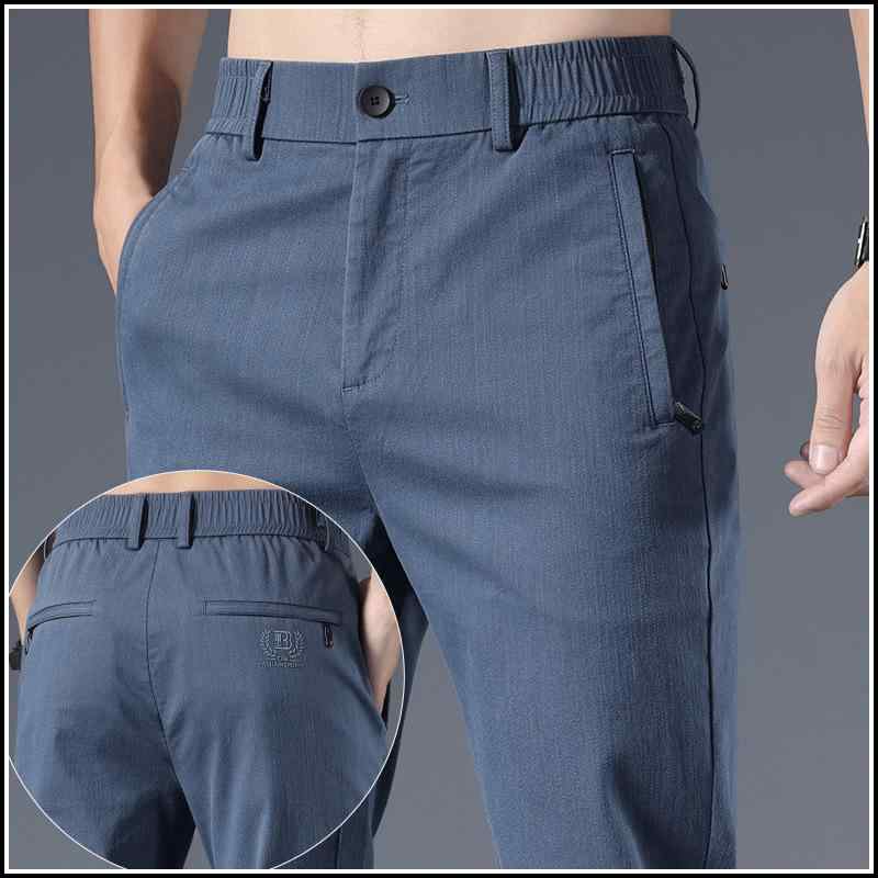 カジュアルパンツ メンズ 男性用 イージーパンツ デニム テーパードパンツ ストレッチ ロングパンツ 春 中腰 コットン 普段使い 部屋着