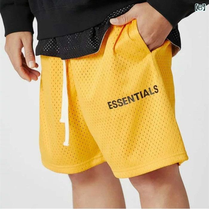 ショートパンツ メンズ スポーツウェア メッシュ ハーフパンツ トレーニングパンツ...