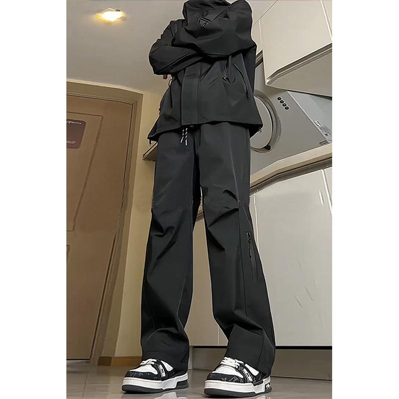 Pants - パンツ メンズ 防水 防風 防寒 アウトドア 登山パンツ カーゴパンツ ストレート 春秋 黒 ブラック