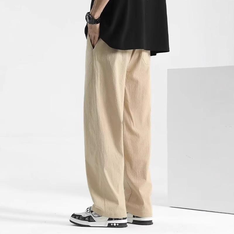 パンツ メンズ リネン ワイドレッグパンツ カジュアル 薄手 ストレートパンツ 無地 M L XL 2XL 3XL 4XL 5XL 黒 白 紺 スモークグレー カーキ・カテゴリ: カジュアルパンツ・スタイル: 軽熟カジュアル・パンツ丈: フルレングス・股上: ミッドライズ・ベルト: あり・フロント: 紐・厚さ: 薄手・柄: 無地・素材: 麻混紡・主な素材: ポリエステル・対象: 青少年.成人男性・シーン: カジュアル・裾: ストレート・ディテール: インセット装飾・伸縮性: あり・色: ブラック, ホワイト, ダークブルー, スモークグレー, アーミーグリーン, カーキ・サイズ: M, L, XL, 2XL, 3XL, 4XL, 5XL・フィット: ストレート・加工: 防しわ加工・機能: 通気性, 防汚