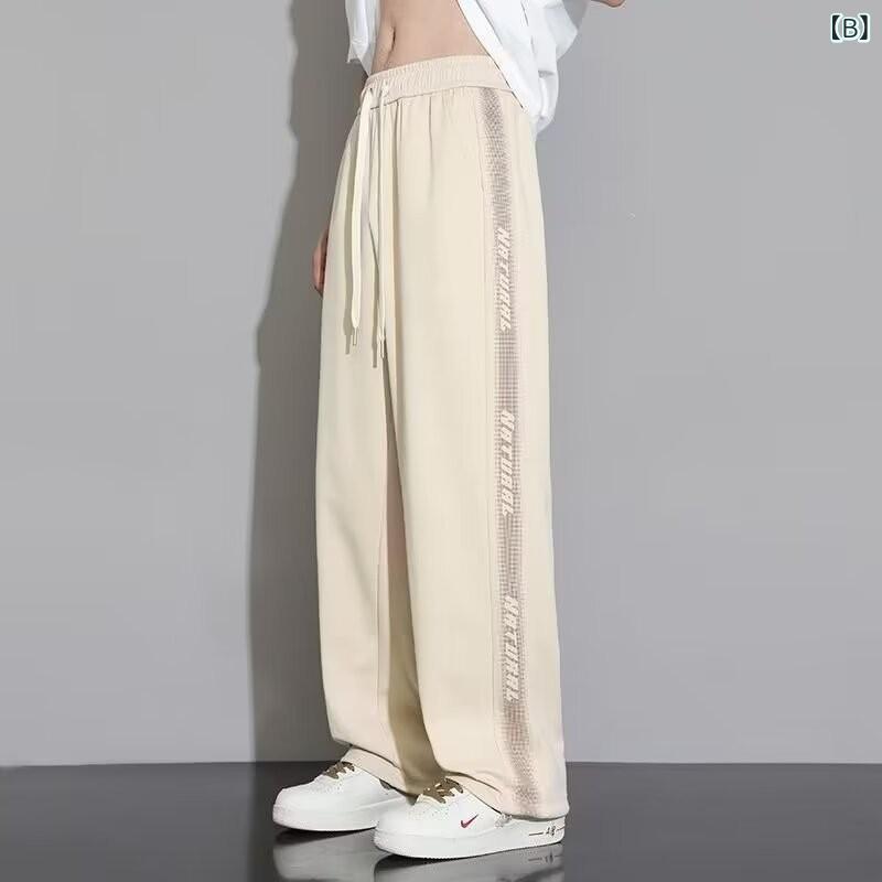 カジュアルパンツ メンズ ズボン 中学生 高校生 ストレートパンツ 洗い加工 ゆった...