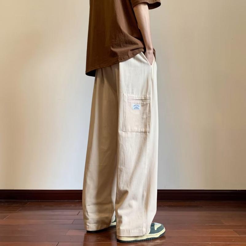 カジュアルパンツ メンズ 男性用 ストレートパンツ コットン混紡 無地 ワークパンツ ミリタリー スタイル 普段使い 部屋着 春夏 ブラウン ブラック ベージュ・カテゴリ: カジュアルパンツ・スタイル: ストリート・パンツ丈: フルレングス・股上: ミドルウエスト・ベルト: あり・前立て: 紐・・柄: 無地・対象年齢: 18-24歳・素材: コットン混紡・主な素材: 綿・シーン: カジュアル・裾: ストレート・ディテール: ラベル・伸縮性: なし・生地: ツイル・色: ブラウン, ブラック, ベージュ・サイズ: M, L, XL, 2XL, 3XL・対象: メンズ
