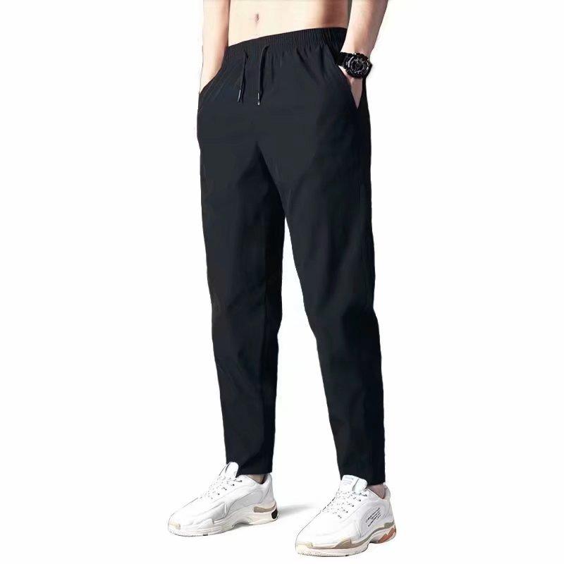 パンツ メンズ テーパードパンツ 薄手 ストレッチ 伸縮性 イージーパンツ 男性用 ...