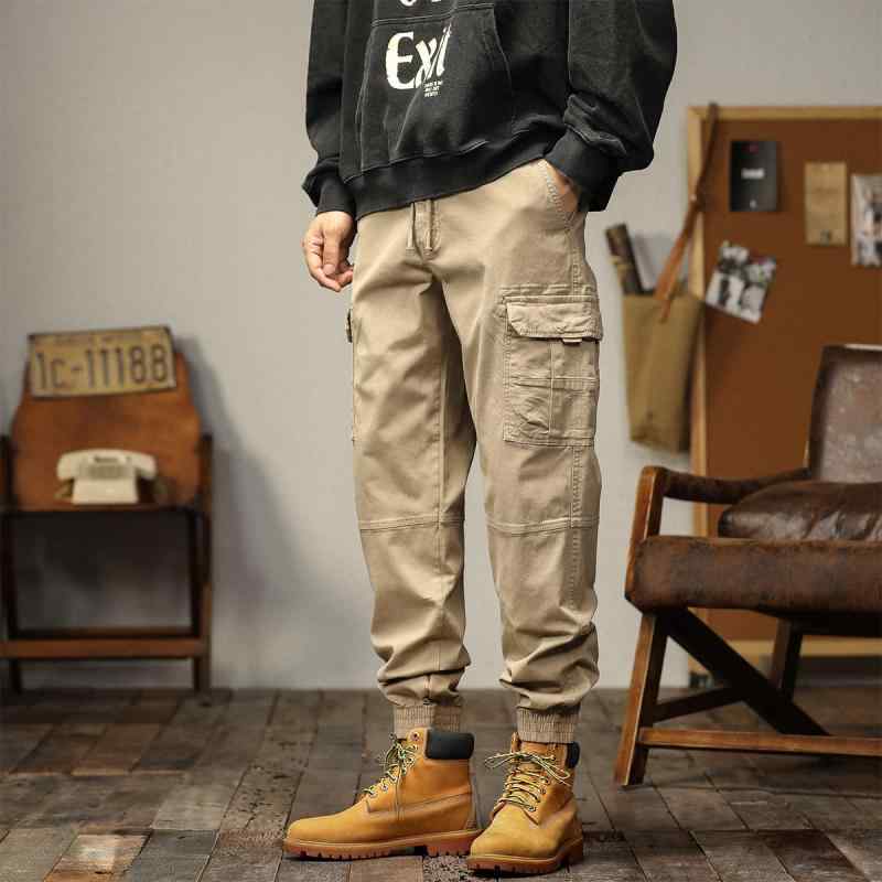 カーゴパンツ メンズ ワークパンツ コットン ゆったり 多ポケット リラックス イージーパンツ 無地 アメカジ ミリタリー カーキ ブラック グレー 春夏 秋冬・カテゴリ: メンズカジュアルパンツ・スタイル: 日本のワークウェア・対象: 24～35歳の都市生活者・パンツの種類: 多ポケットパンツ・パンツのタイプ: ルーズ・パンツ丈: フルレングス・ウエスト: ミドルウエスト・ベルト: なし・パンツ前立て: ジッパー・・柄: 無地・誤差範囲: 1～3cm・対象者: ・生地名: 綿・メイン生地の組成: 綿・メイン生地の組成含有量: 97.5%・シーン: カジュアル・裾のスタイル: スリム・加工: 防しわ加工・ディテール: マルチポケット・弾力性: あり・生地: 綿・カラー: カーキ.ダークグレー.アーミーグリーン.ブラック・サイズ: 28.29.30.31.32.33.34.36.38・対象年齢: 大人・対象性別: 男性・特徴: 防しわ