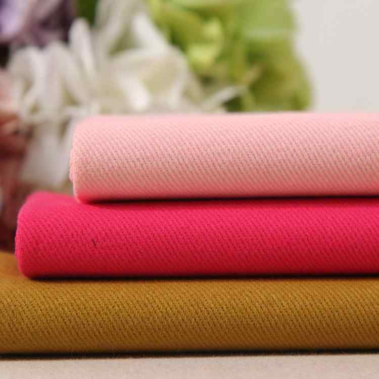 シャツ 生地 秋冬 男性用 綿 粗斜紋 磨毛 紗卡 パンツ アウター