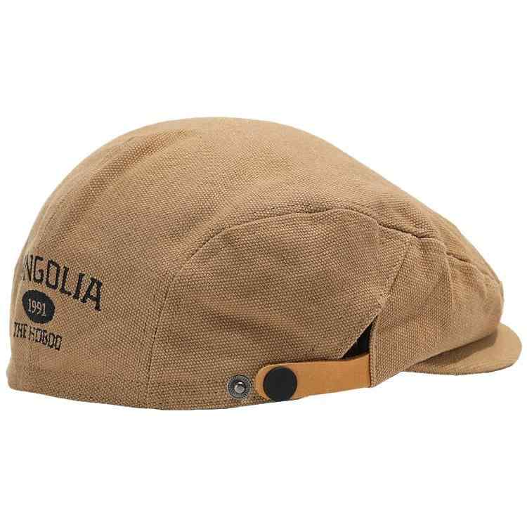 Hats - ベレー帽 メンズ レディース 画家 キャップ ニュースボーイキャップ 秋冬 小顔効果 帽子 コットン パンク ストリート