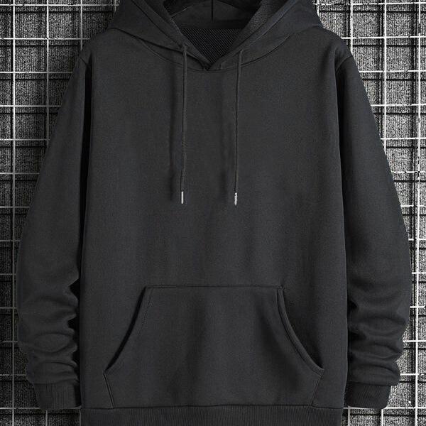 パーカー メンズ 秋冬 無地 スウェット プルオーバー ライトグレー 部屋着 長袖 薄手 ゆったりサイズ カジュアル ストリート