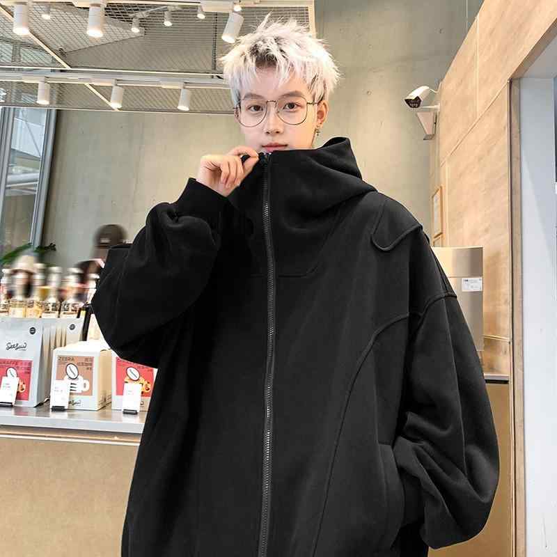 パーカー メンズ 厚手 裏起毛 秋冬 フード付き プルオーバー 無地 ポリエステル ゆったり 長袖 トップス カジュアル スポーティー 白 黒