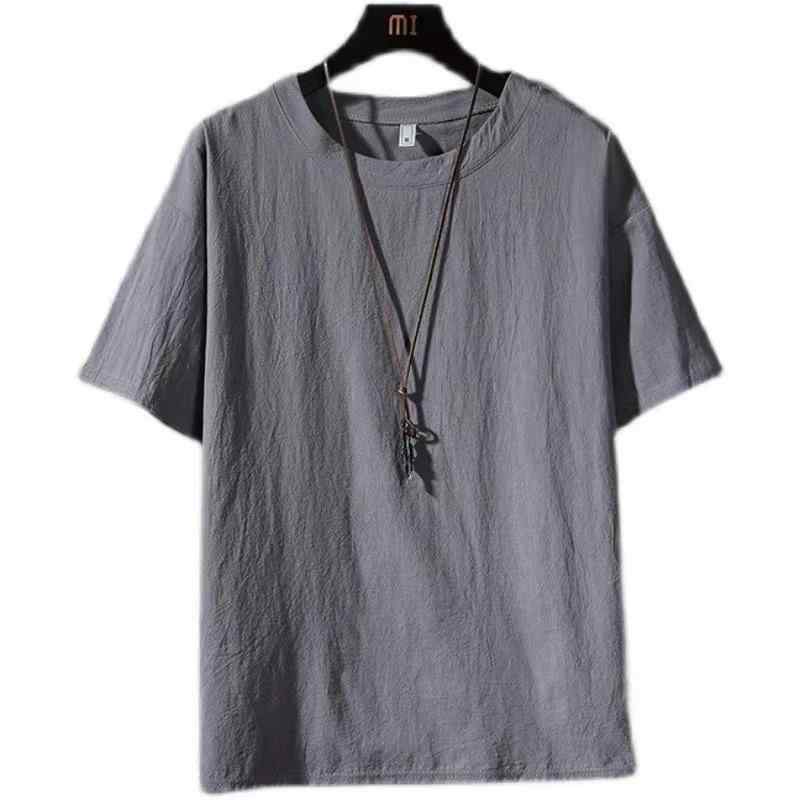 Tシャツ メンズ 半袖 コットン 無地 クルーネック カットソー トップス 普段着 部屋着 カジュアル スタイル 接触冷感 吸湿速乾 ホワイト グレー ブラック ブルー