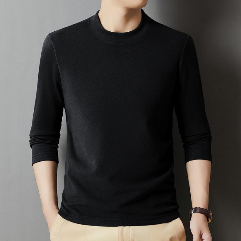 Tシャツ メンズ 男性用 秋冬 加厚 長袖 カットソー スリム トップス コットン カジュアル 普段使い ブラック グリーン グレー ホワイト カーキ ブラウン コーヒー・カテゴリ: トレーナー/フリース・スタイル: 韓国.カジュアル・袖丈: 長袖・厚さ: 厚手・主な素材: 綿96%以上・対象年齢: 成人・対象: 若者.男性・版型: 修身・カラー: ブラック, グリーン, ダークグレー, ホワイト, カーキ, ブラウン, コーヒー・サイズ: M, L, XL, 2XL, 3XL, 4XL, 5XL・重さ: 約180g～250g