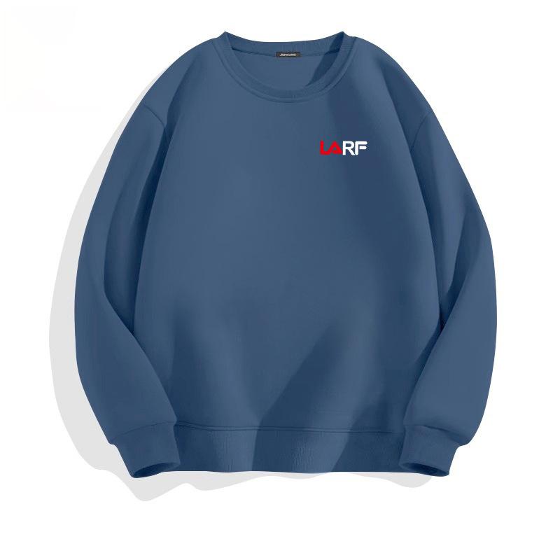 スウェット メンズ 韓国 プルオーバー 秋冬 トップス 長袖 無地 ルーズフィット 白 ホワイト グレー グレー 黒 ブラック 赤 レッド 黄色 イエロー 緑 グリーン 青 ブルー コーヒー色 ポリエステル(x2)