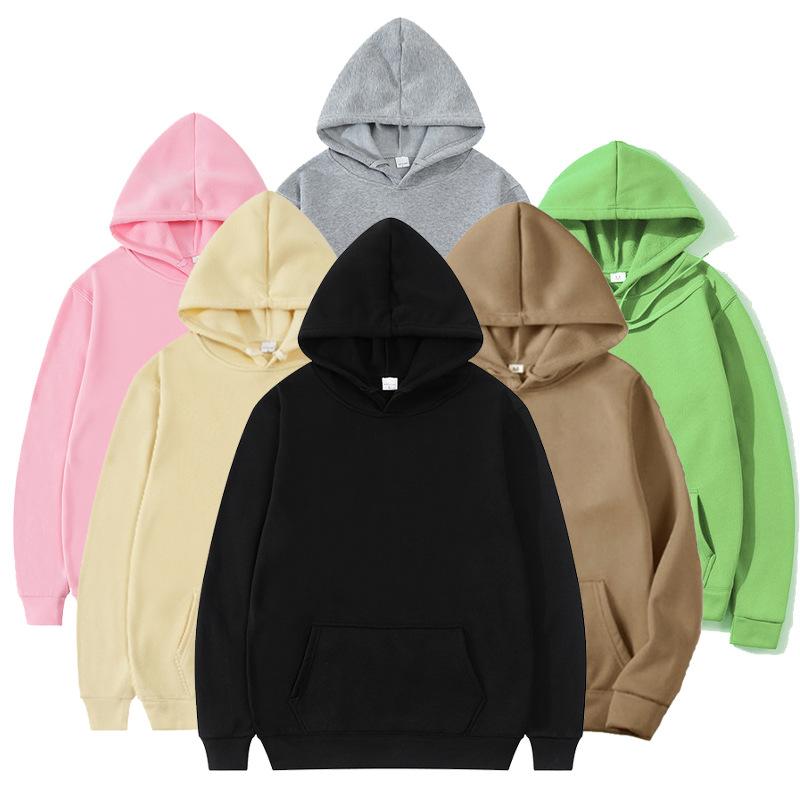 メンズ パーカー スウェット トレーナー 男性用 プルオーバー 長袖 無地 ポリエステル 部屋着 普段使い カジュアル 秋冬 グレー 青 ピンク系 白 赤 黒 カスタム S M L XL 2XL 3XL