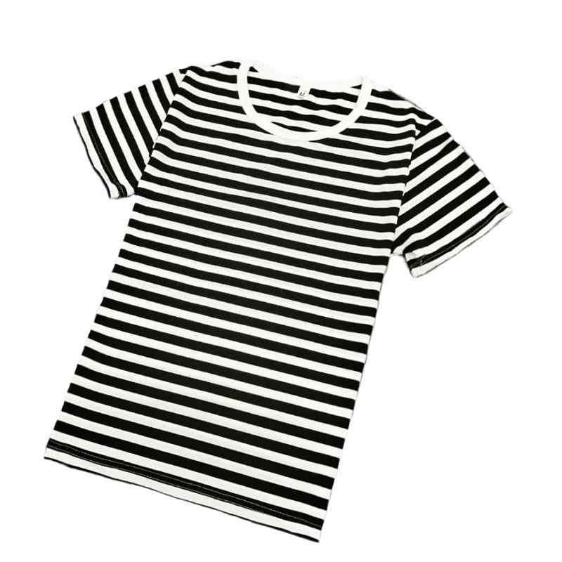 Tシャツ メンズ 半袖Tシャツ ボーダー柄 トップス カットソー スリムフィット クルーネック カジュアル 普段使い ブラック ホワイト ポリエステル