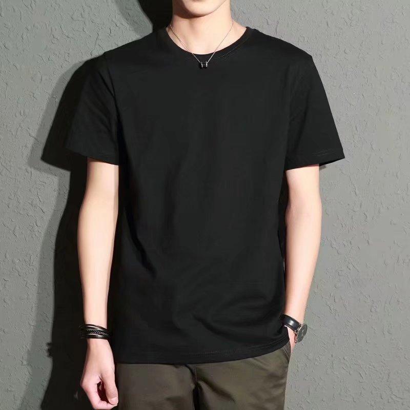 Tシャツ メンズ 薄手接触冷感トップス 男性用 通気速乾Tシャツ 伸縮性 無地 春夏