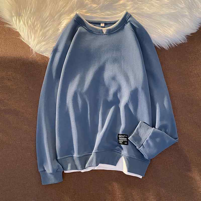 トレーナー メンズ 長袖 プルオーバー ゆったり スウェット トップス プリント ロゴ クルーネック 秋冬 カジュアル ストリート スポーティー 普段着 部屋着 ポリエステル ブラック系・カテゴリ: トレーナー/スウェット・スタイル: 韓国・対象: 若者・袖丈: 長袖・ネックライン: Uネック・柄: 文字・数字・タイプ: プルオーバー・フィット: ルーズ・素材: ポリエステル・素材混率: 95%・色: モスグリーン, ブラック, ダスティーブルー, ホワイト, ダークグレー, アプリコット, モスグリーン(裏起毛), ブラック(裏起毛), ダスティーブルー(裏起毛)・サイズ: S, M, L, XL, 2XL, 3XL, 4XL