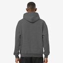 パーカー メンズ 男性用 スウェット プルオーバー 長袖 裏起毛 フード付き ドロップショルダー 秋冬 無地 白 黒 カーキ 紺 大きめサイズ(x5)