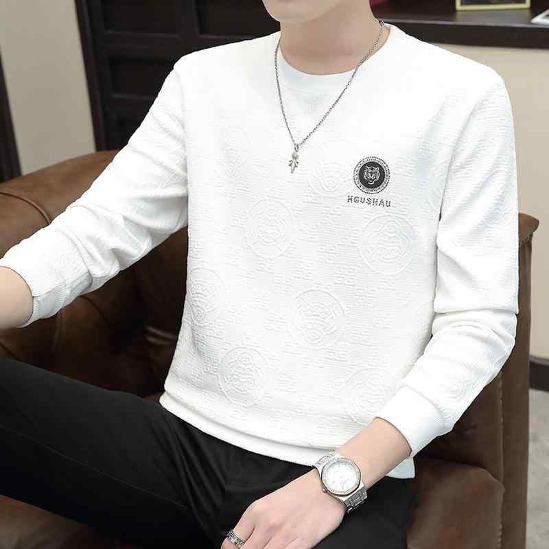 スウェット メンズ 男性用 プルオーバー パーカー 薄手 春秋 韓国 カジュアル トップス ホワイト ブラック グリーン コーヒー M L XL 2XL 3XL 4XL 5XL