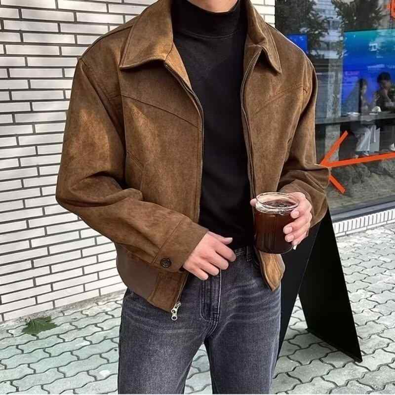 2個セットジャケット メンズ 男性用 ブルゾン 春秋 接触冷感 磨耗性 襟付き ポリエステル 黒 ブラック ブラウン 無地 普段使い 長袖・商品カテゴリ: ジャケット・スタイル: カジュアル・対象年齢: 成人・対象: メンズ・素材機能: 耐摩耗・襟型: 襟・フィット: ルーズ・フロント: ジッパー・フード: なし・・柄: 無地・生地: スエード・主な素材: ポリエステル95%・裏地: ポリエステル95%・シーン: カジュアル・ディテール: 無地・裾: ストレート・着丈: 標準・ポケット: サイドシームポケット・着用方法: アウター・袖丈: 長袖・袖: 通常袖・色: ブラック, ブラウン・サイズ: S, M, L, XL, 2XL, 3XL