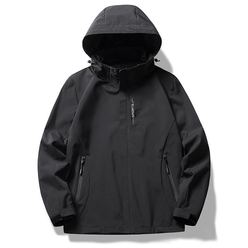 マウンテンパーカー メンズ 薄手 防水 防風 フード付き ジャケット 無地 登山 アウトドアウェア 男性用 ブルゾン ジャンパー 春夏 ライトアウター・商品カテゴリ: ジャケット・スタイル: アメカジ・ネックライン: 立襟・フィット: スリム・フロント: ダブルブレスト・フード: あり・厚さ: 薄手・柄: 無地・素材: ポリエステル繊維・素材構成: ポリエステル・裏地: アセテート繊維・裏地素材構成: ・対象: 青少年.成人・シーン: 旅行・ディテール: プリント・着丈: レギュラー・ポケット: 立体フラップポケット・着用方法: アウター・袖丈: 長袖・カラー: ブラック.米ホワイト.ダークブルー.グレー・サイズ: M.L.XL.2XL.3XL.4XL.5XL・対象性別: 男性