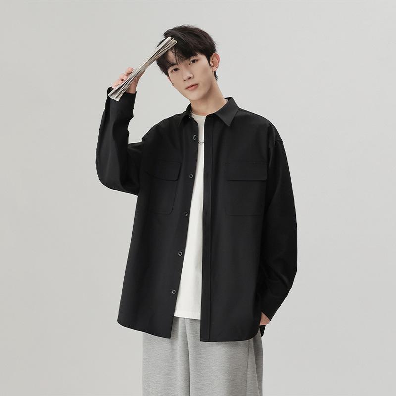 ジャケット メンズ 男性用 レトロ 襟付き 耐摩耗 長袖 アウター 秋冬 カジュアル ゆったり ブラック グリーン ブルー