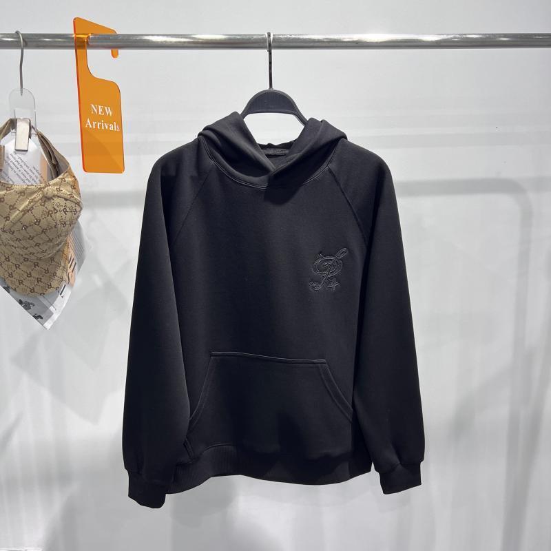 Other - パーカー メンズ 男性用 秋冬物 星柄 ジャカード フード付き スウェット ブラック コットン混紡 S M L XL XXL