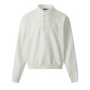 スウェット メンズ 春物 長袖 プルオーバー 立襟 無地 コットン混紡 ゆったり カジュアル ストリート 普段使い 部屋着 黒 ブラック グレー