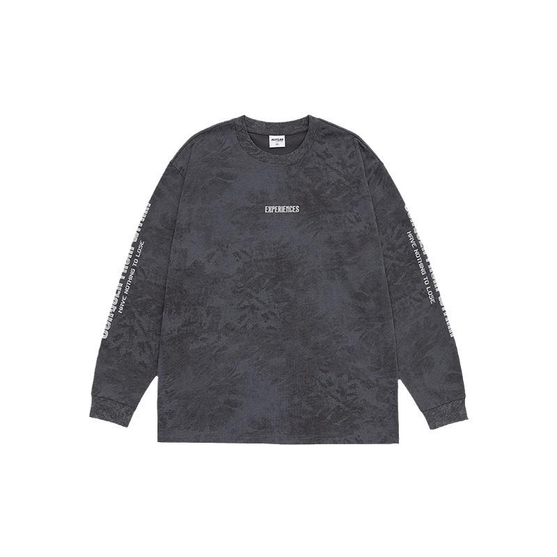 スウェット メンズ トレーナー 長袖 春秋 トップス コットン混紡 ゆったり プリント 深グレー カーキ パープル系 杏色・スタイル: 简约・対象: 若者・カテゴリ: 卫衣/绒衫・袖丈: 長袖・ネックライン: ラウンドネック・柄: 文字.プリント・タイプ: プルオーバー・フィット: ゆったり・素材: 綿混紡・主な素材: 綿50%.ポリエステル繊維50%・・色: ダークグレー.カーキ.アプリコット.パープル・サイズ: M.L.XL.2XL.3XL.4XL・重さ: 約350～400g・対象性別: 男性