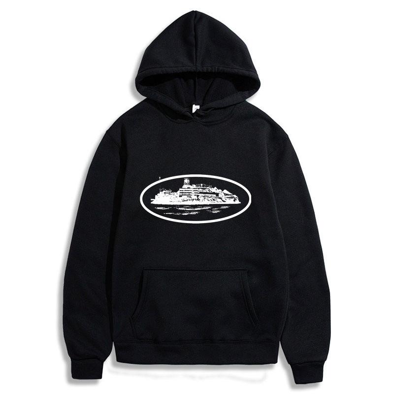 パーカー メンズ ストリート系 プルオーバー スウェット フーディ 春秋 加絨 宽松 プリント カジュアル..