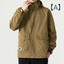 ジャケット 男性用 ブルゾン ゆったりサイズ 大きいサイズ コーデュロイ 秋冬 カーキ グリーン パープル ブラック ストライプ 格子柄 スポーツ アウトドア