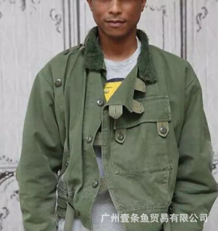 ジャケット 男性用 秋冬物 アウター 紳士服 コットン 普段使い アメリカ オリーブグリーン(x2)