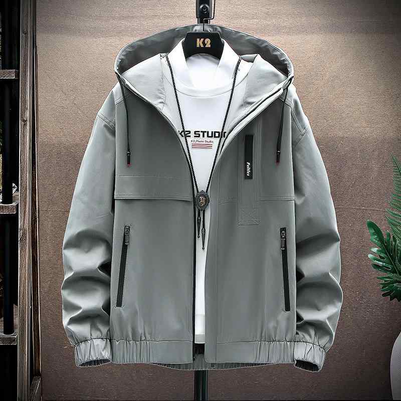 ジャケット 男性用 薄手 スポーツ ウェア ポリエステル パーカー 春秋 白 浅军色 黒 L M XL XXL XXXL 4XL 5XL 6XL・カテゴリ: ジャケット・スタイル: スポーツ・フィット: レギュラー・フード: フード付き・厚さ: 薄手・柄: -・対象: 青少年.成人・素材: ポリエステル・カラー: ホワイト.ライトグリーン.ブラック・サイズ: L.M.XL.XXL.XXXL.4XL.5XL.6XL・性別: メンズ