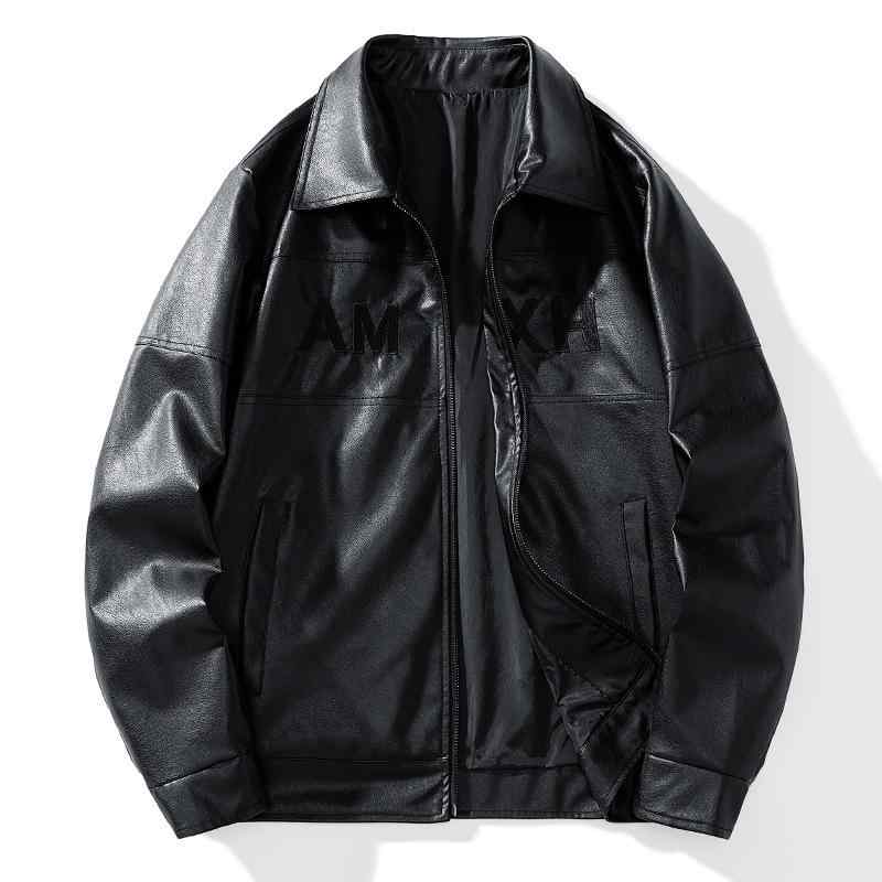 ジャケット メンズ 男性用 ブルゾン ゆったり 防風 襟付き コットン混紡 ミルクホワイト ブラック レッド