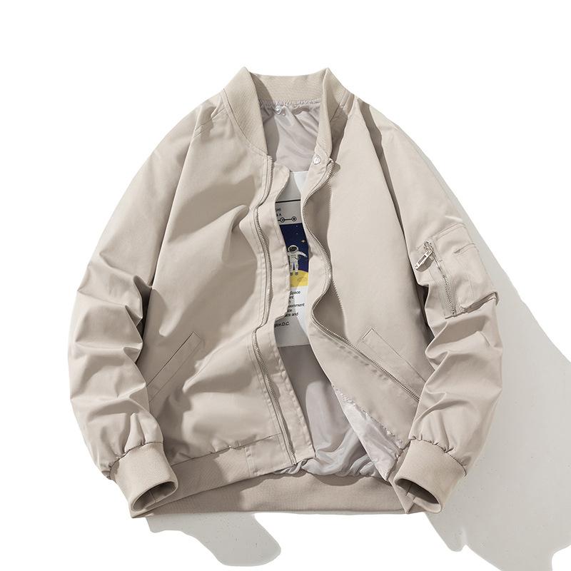 3個セットジャケット メンズ MA-1 男性用 フライトジャケット スタンドカラー ブルゾン 春秋 無地 リブ 裾 ポリエステル 黒 ブラック ベージュ カーキ 大きいサイズ・カテゴリ: ジャケット・スタイル: ストリート・対象年齢: 18-24歳・襟の形: スタンドカラー・フィット: レギュラー・前立て: ジッパー・フード: 有り・・柄: 無地・主な生地構成: ポリエステル・生地構成の含有量: ・裏地: ポリエステル・裏地の含有量: ・シーン: デイリー・ディテール: リブ裾・裾のデザイン: ラウンド・袖丈: 長袖・着丈: ショート(40-50cm)・ポケット: スラッシュポケット・着用方法: アウター・袖のタイプ: レギュラー・対象: メンズ・色: ブラック.ベージュ.グリーン.ブラック（帽子付き）.ベージュ（帽子付き）.グリーン（帽子付き）.ブラック（コットン）.ベージュ（コットン）.グリーン（コットン）.ブラック（コットン.帽子付き）.ベージュ（コットン.帽子付き）.グリーン（コットン.帽子付き）・サイズ: M.L.XL.XXL.3XL.4XL.5XL・機能: 耐摩耗