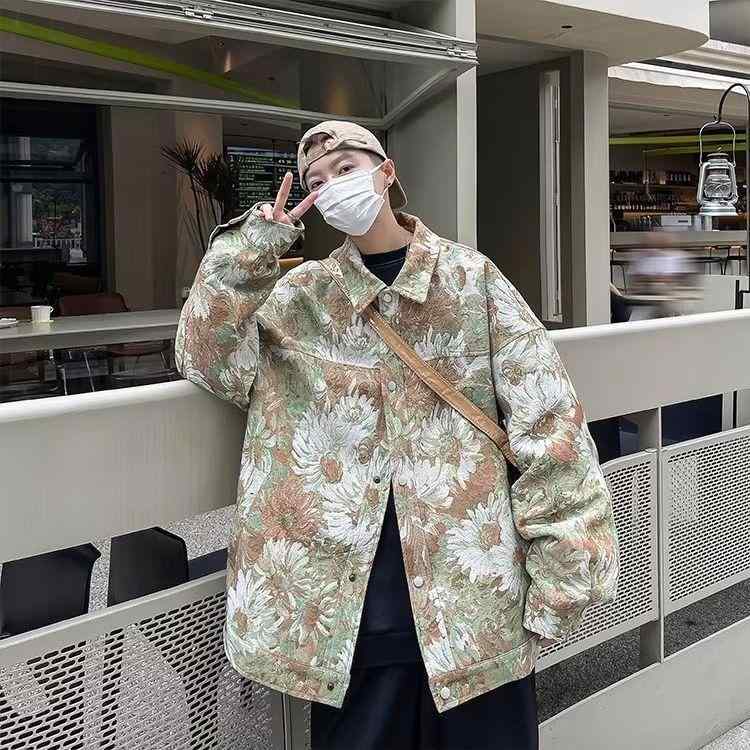 ジャケット メンズ 男性用 長袖 スタンダードカラー 襟付き ゆったり デニム 配色 春秋 カジュアル・素材機能: 耐摩耗性・カテゴリ: ジャケット・スタイル: 日本風・襟の形: 襟付き・フィット: ゆったり・フロント: シングルブレスト・フード: なし・・・素材: デニム・主な素材: ポリエステル75%・裏地: ポリエステル15%・適用シーン: カジュアル・ディテール: 配色・裾: ストレート・加工: 防しわ加工・着丈: レギュラー・ポケット: 立体パッチポケット・着用方法: アウター・袖丈: 長袖・カラー: ブルー.イエロー・サイズ: M.L.XL.XXL.XXXL・袖のタイプ: 通常袖・対象: 成人・性別: 男性