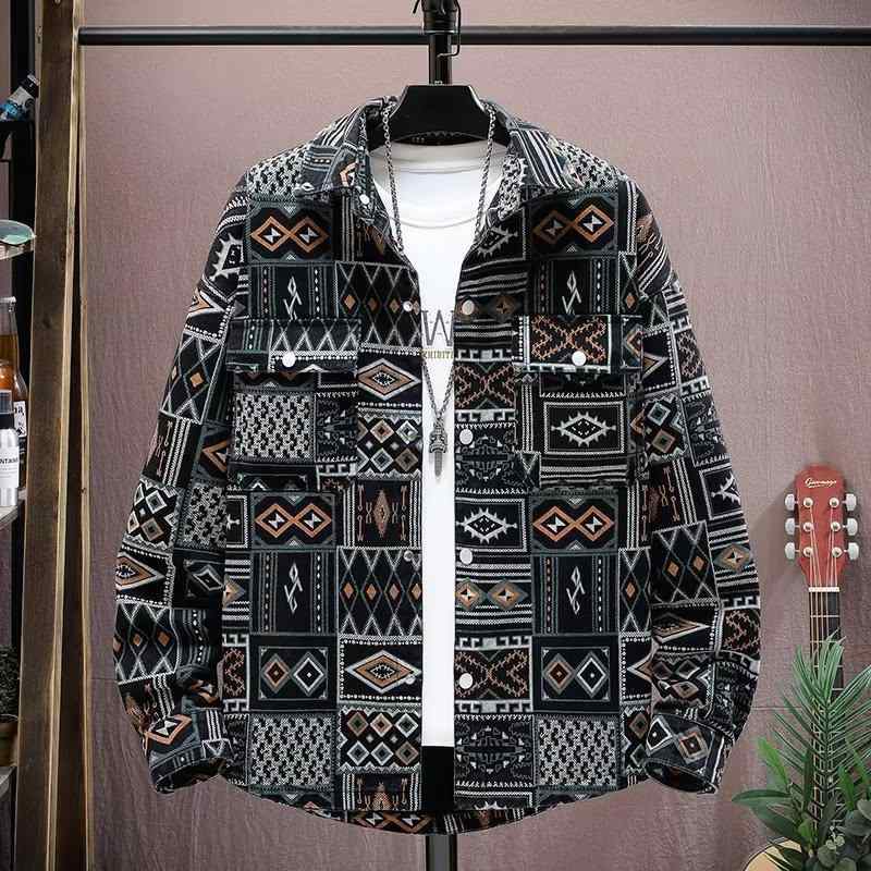 ジャケット 男性用 デニム 春秋 普段使い カジュアル 襟付き ブラック(x2)