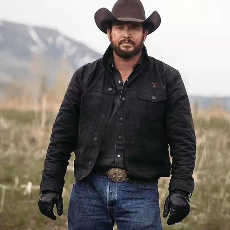 ジャケット メンズ 男性用 洗い加工 コットン アウター ブルゾン カジュアル 普段使い 4シーズン ブラック