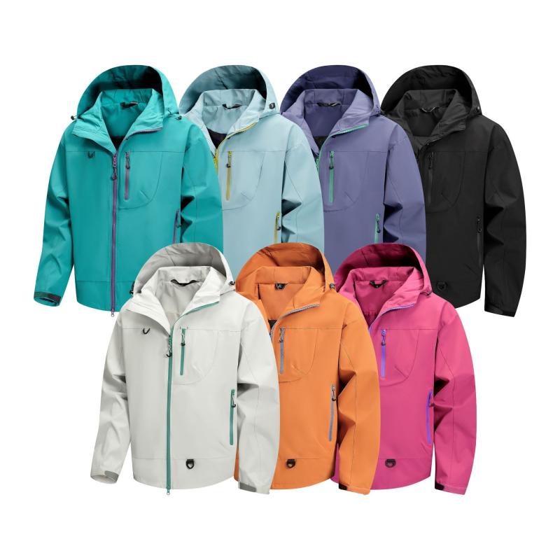 ジャケット メンズ マウンテンパーカー 防水 防風 アウター ブルゾン フード付き ジャンパー アウトドア ウェア 配色 切り替え 登山 秋冬 スポーツ 普段使い 撥水