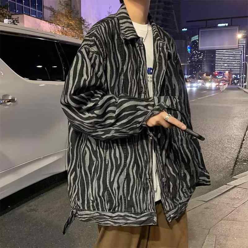 ジャケット メンズ 長袖 デニム 春秋 カジュアル 翻襟 若者 アウター トップス ブルゾン 黒/ブルー