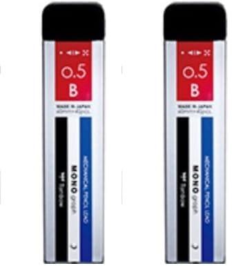 トンボ(Tombow) シャープ芯 モノグラフMG 0.5 B モノカラ― 40本入 R5-MGB01