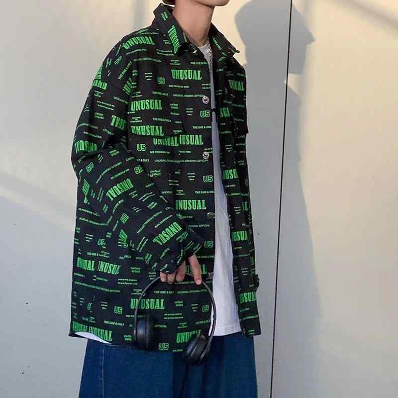 ジャケット メンズ 男性用 春秋 ブルゾン 韓国 カジュアル ストリート ウェア アウ...
