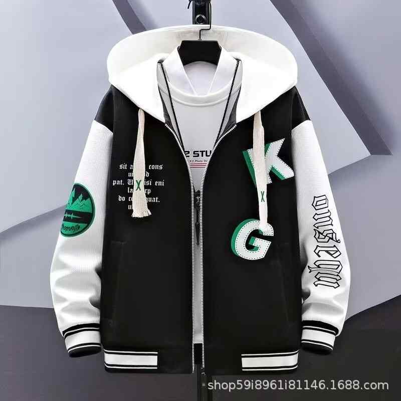 ジャケット メンズ 春秋 撥水 防風 フード付き ブルゾン ジャンパー アウター カジュアル スポーティー..