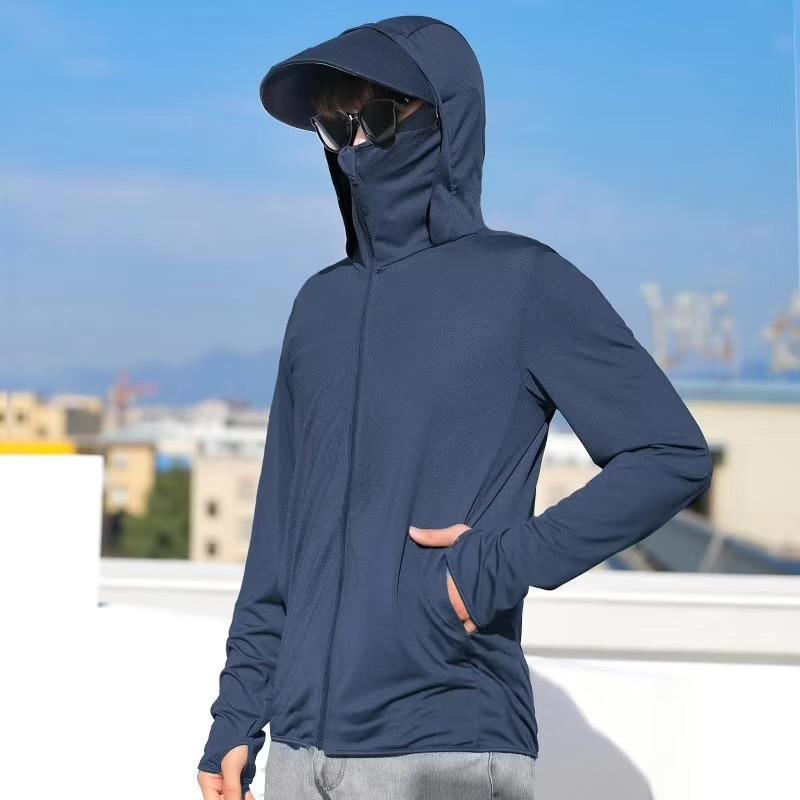2個セットジャケット 男性用 薄手 接触冷感 日焼け防止 ウェア 宽松 アウトドア フィッシング ジャンパー ジップアップ フード付き ポリエステル ホワイト ライトグレー ダークグレー ブラック ネイビー スカイブルー・商品カテゴリ: ジャケット・スタイル: ベーシック・フィット: ルーズ・前立て: ジッパー・フード: あり・厚さ: 薄手・柄: 無地・誤差範囲: 1-3cm・対象年齢: 成人・対象: 若者・メイン素材: ポリエステル繊維・生地: ポリエステル繊維・シーン: カジュアル・着丈: レギュラー・着用方法: アウター・袖丈: 長袖・袖のタイプ: レギュラー袖・カラー: ホワイト, ライトグレー, ダークグレー, ブラック, ダークブルー, スカイブルー・サイズ: M, L, XL, 2XL, 3XL, 4XL, 5XL・対象性別: 男性