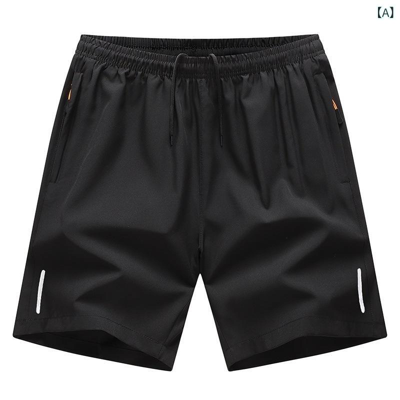LINEAR shopのハーフパンツ メンズ 薄手 速乾 スポーツ カジュアル 通気性 ストレート 大きいサイズ 春 スポーティ 普段使い 部屋着｜アングル2
