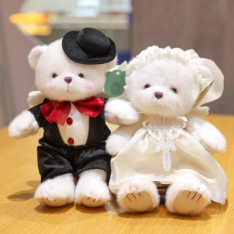 ぬいぐるみ レディース メンズ 天使 クマ ウェディング ドール 人形 ウェルカムベア 30cm 40cm 60cm 結婚式