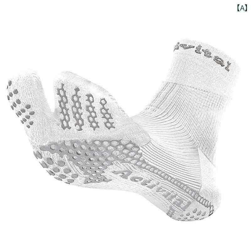 フット サポーター プロ 仕様 滑り止め サッカー ソックス メンズ ミッド チューブ スプリット トゥ 子供用.カラフルカラーオシャレ