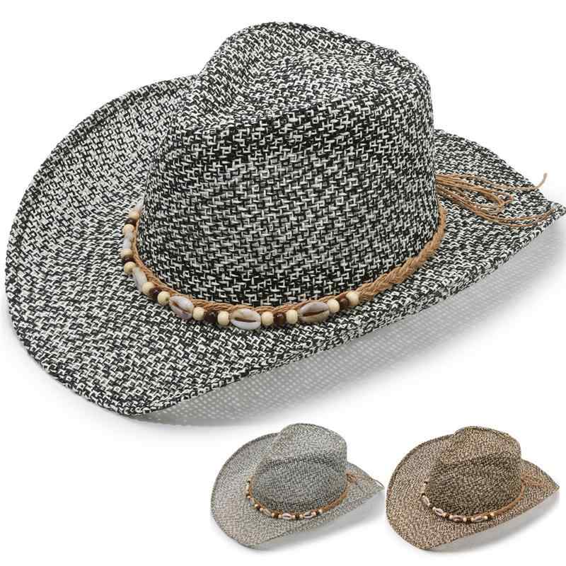 帽子 メンズ 麦わら帽子 テンガロンハット 夏ハット 男女兼用 紫外線対策 通気性 遮光 日よけ 接触冷感..