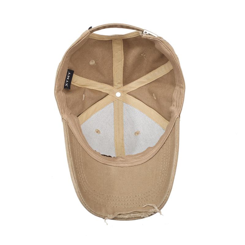 キャップ メンズ レディース 兼用 ダメージ加工 野球帽 春夏 秋冬 紫外線対策 日よけ 普段使い カーキ ..