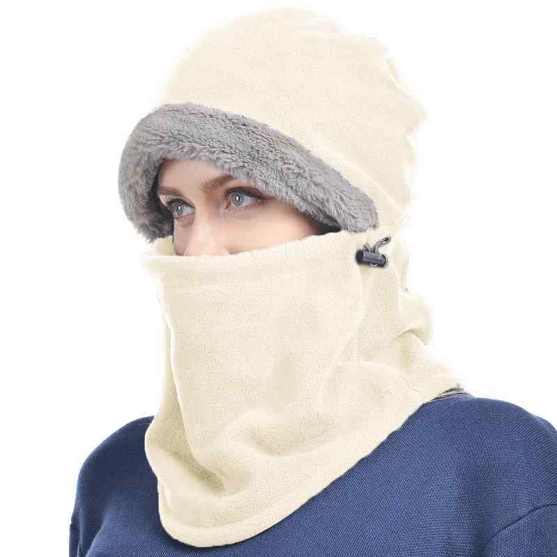 帽子 ネックウォーマー一体型 レディース メンズ 冬 防寒 暖かい 裏起毛 サイクル アウトドア スキー ..