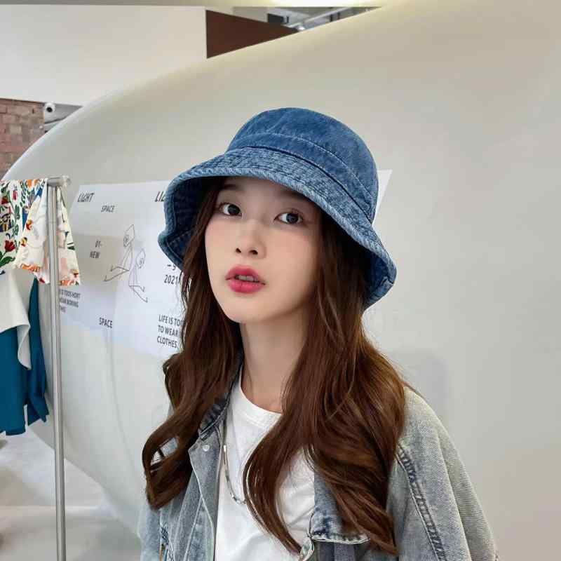 帽子 レディース 漁夫帽 デニム バケットハット UVカット 紫外線対策 日よけ 小顔効果 通気性 保温 防風 春秋冬
